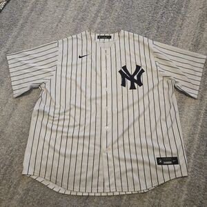 Nike New York Yankees Aaron Judge #99 Home Pinstripe Jersey 2XL